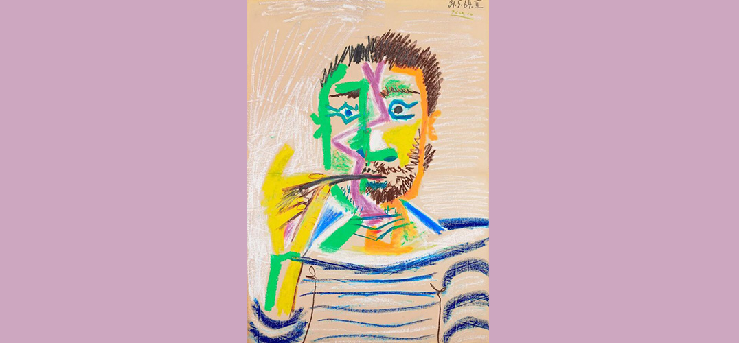 毕加索《吸烟男子半身像》12月亮相纽约拍场