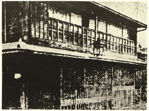 1900年9月，孙中山在台北建立广东惠州起义指挥中心。图为孙中山在台北的寓所_副本