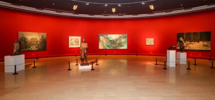 中国美术馆藏法兰西艺术院院士作品选展开幕