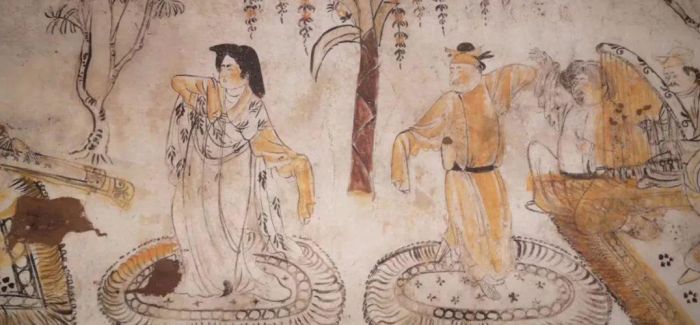陕西“和舞”“还原”唐代墓葬乐舞壁画