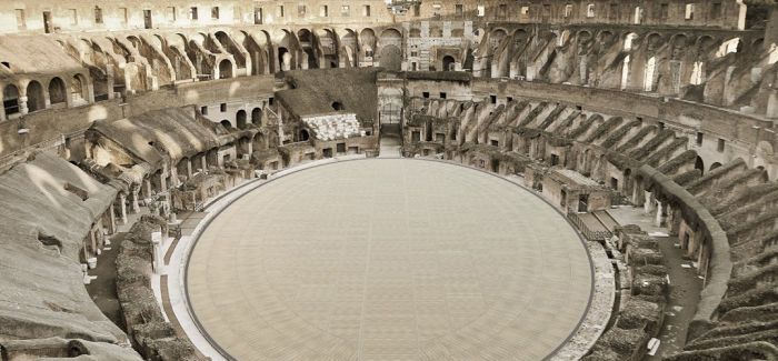 意大利罗马竞技场打造“高科技伸缩地板”