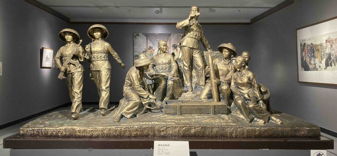 200余件美术作品在广州党史展中展出