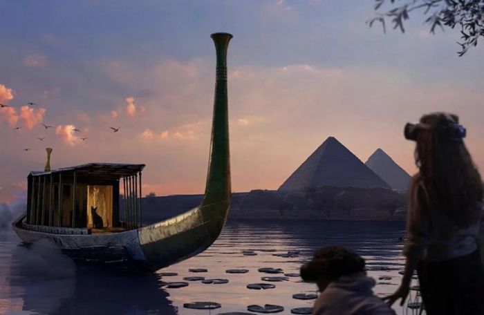 ▲ 古埃及VR探险之旅“胡夫地平线”